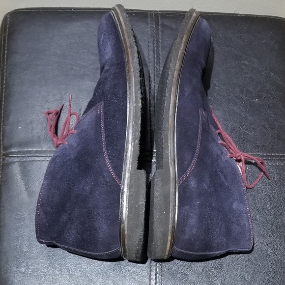 TO BOOT NEW YORK Blue Suede Chukka Boot (Size 9) - Picture 5 of 15